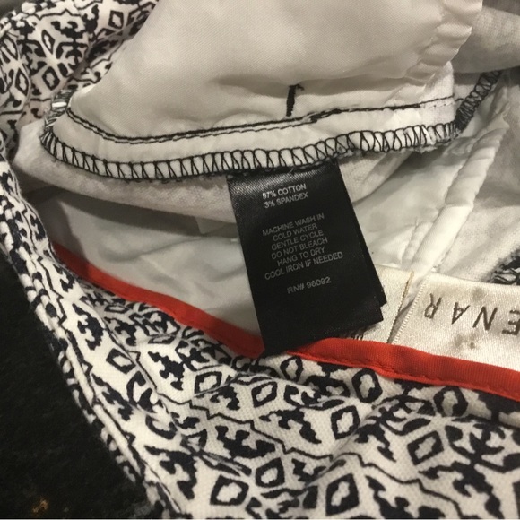 Kenar size 4 patterned black and white stretch pant - Picture 3 of 4